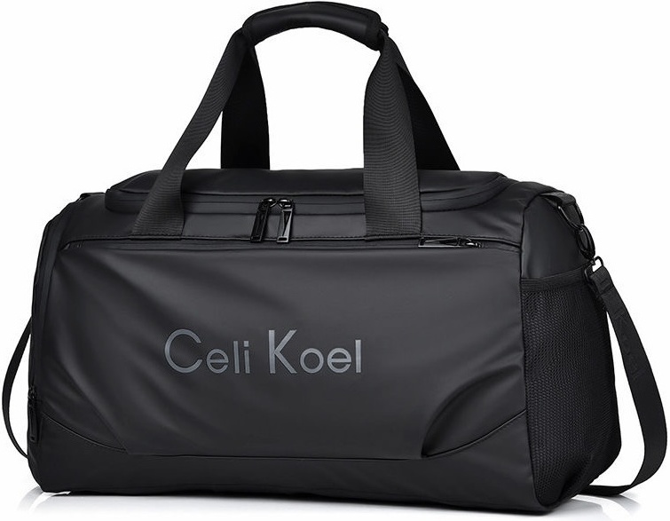 Саквояж Celi Koel текстиль, нейлон черный 32 л