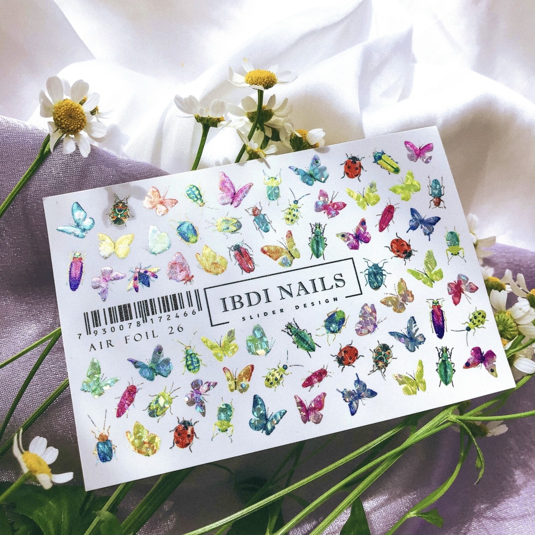 IBDI Nails слайдеры Air Foil 26 1 шт