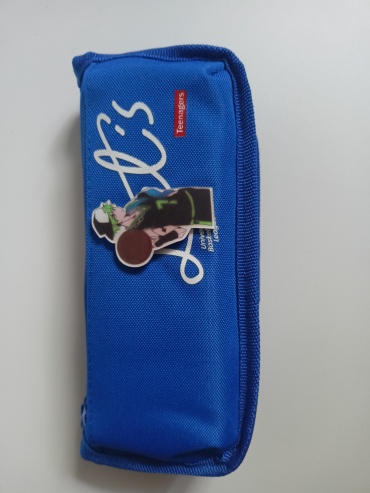 Пенал Teenagers Pencil case , застежка молния, синий