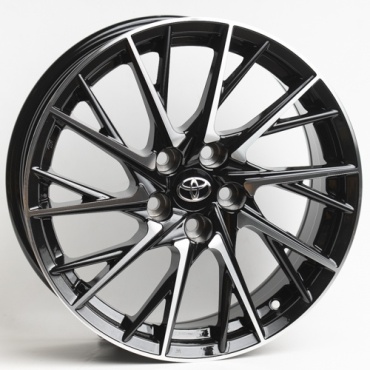 Kipardo LX0250 8x19/5x114.3 D60.1 ET35 4 диска черный, серебристый