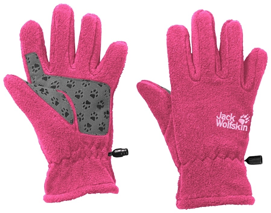 Перчатки Jack Wolfskin размер 6 розовый