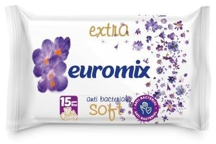 Влажные салфетки Euromix Extra Soft 15 шт
