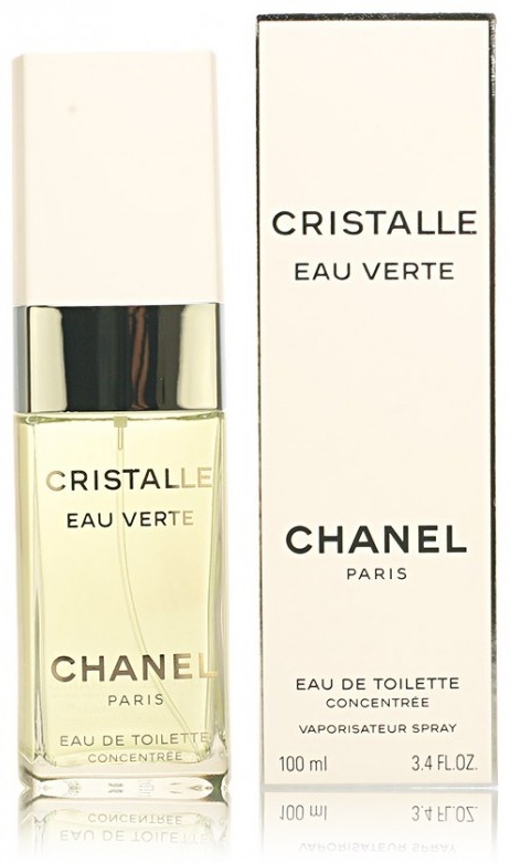 Chanel Cristalle Eau Verte Eau de Toilette Concentree Spray 3.4 oz.