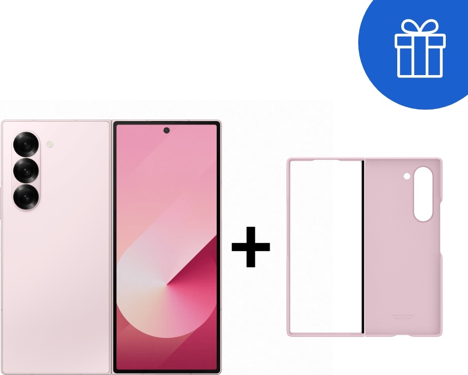 Смартфон Samsung Galaxy Z Fold6 5G 12 ГБ/512 ГБ розовый + подарок