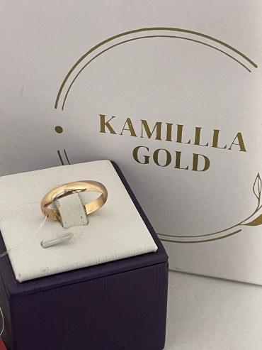 KAMILLLA GOLD KG-XW2J0Q24MET159 размер 18.5 вес 2.54 г золото, без вставок