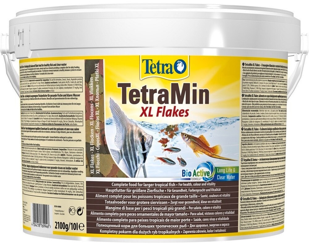 Купить Корм Tetra TetraMin XL Flakes 2000 г 10 л в кредит в Алматы ...