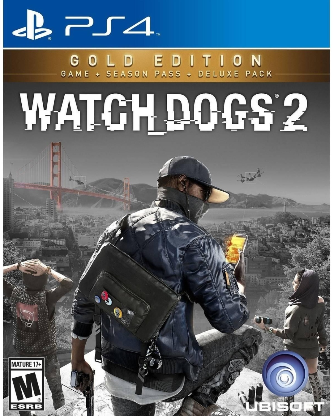 Купить Видеоигра Watch Dogs 2 Gold Edition PS4 в Алматы – Магазин на  Kaspi.kz