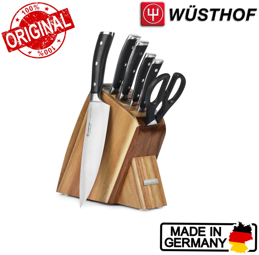 Набор ножей WUSTHOF Classic Ikon, лезвие: углеродистая сталь 5 шт
