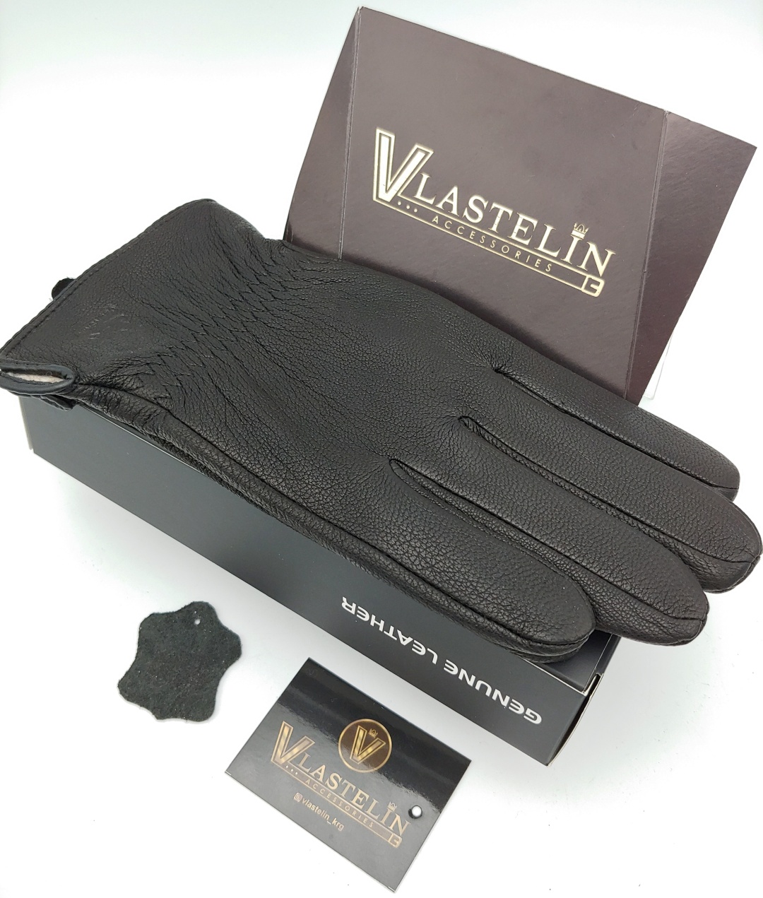 Перчатки Vlastelin размер 9.5 черный