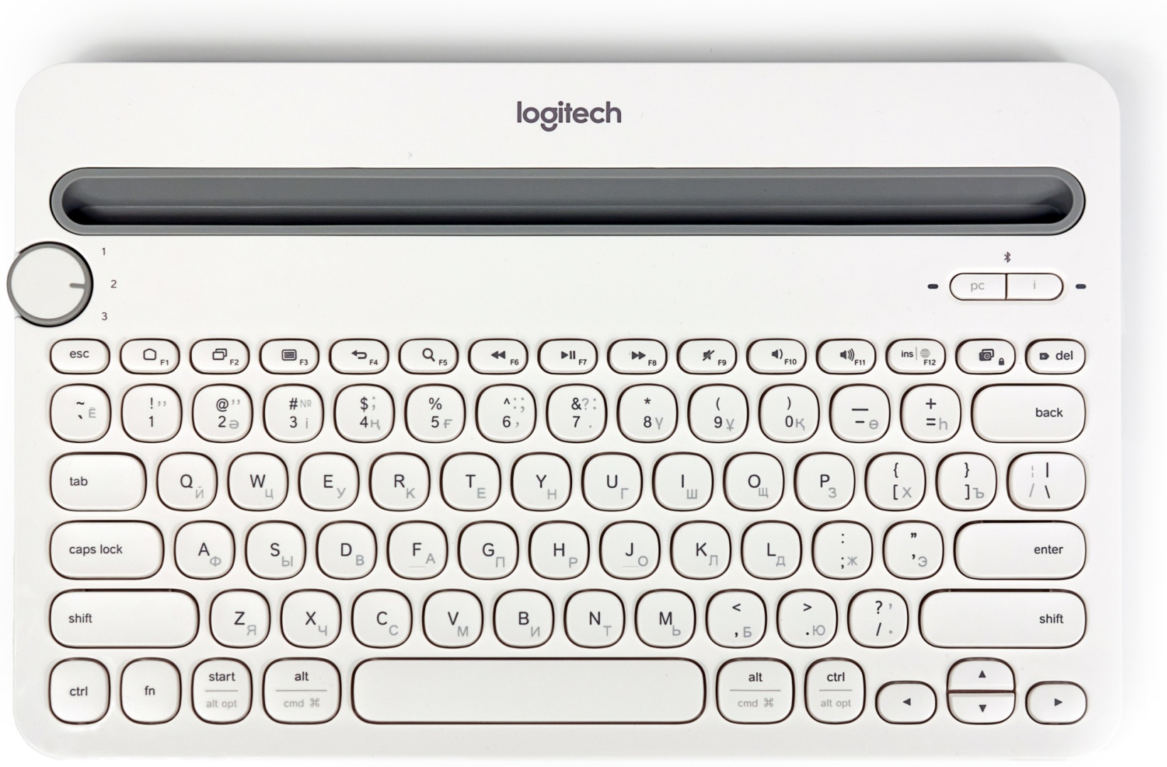 Купить Клавиатура Logitech Multi-Device Keyboard K480 белый в Байконыре –  Магазин на Kaspi.kz