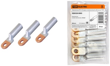 Наконечник TDM ELECTRIC кабельный ТАМ 50 кв.мм, 1 шт