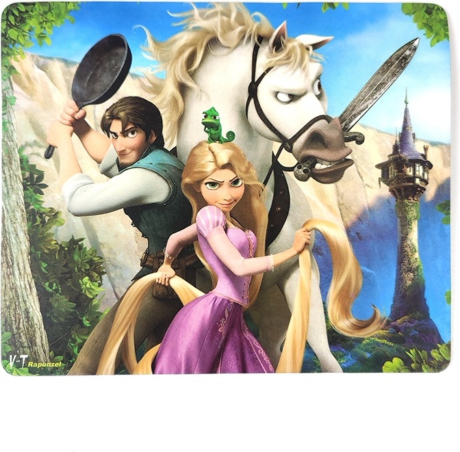 Коврик для мыши ViTi Rapunzel 0259 240x200x3 мм рисунок