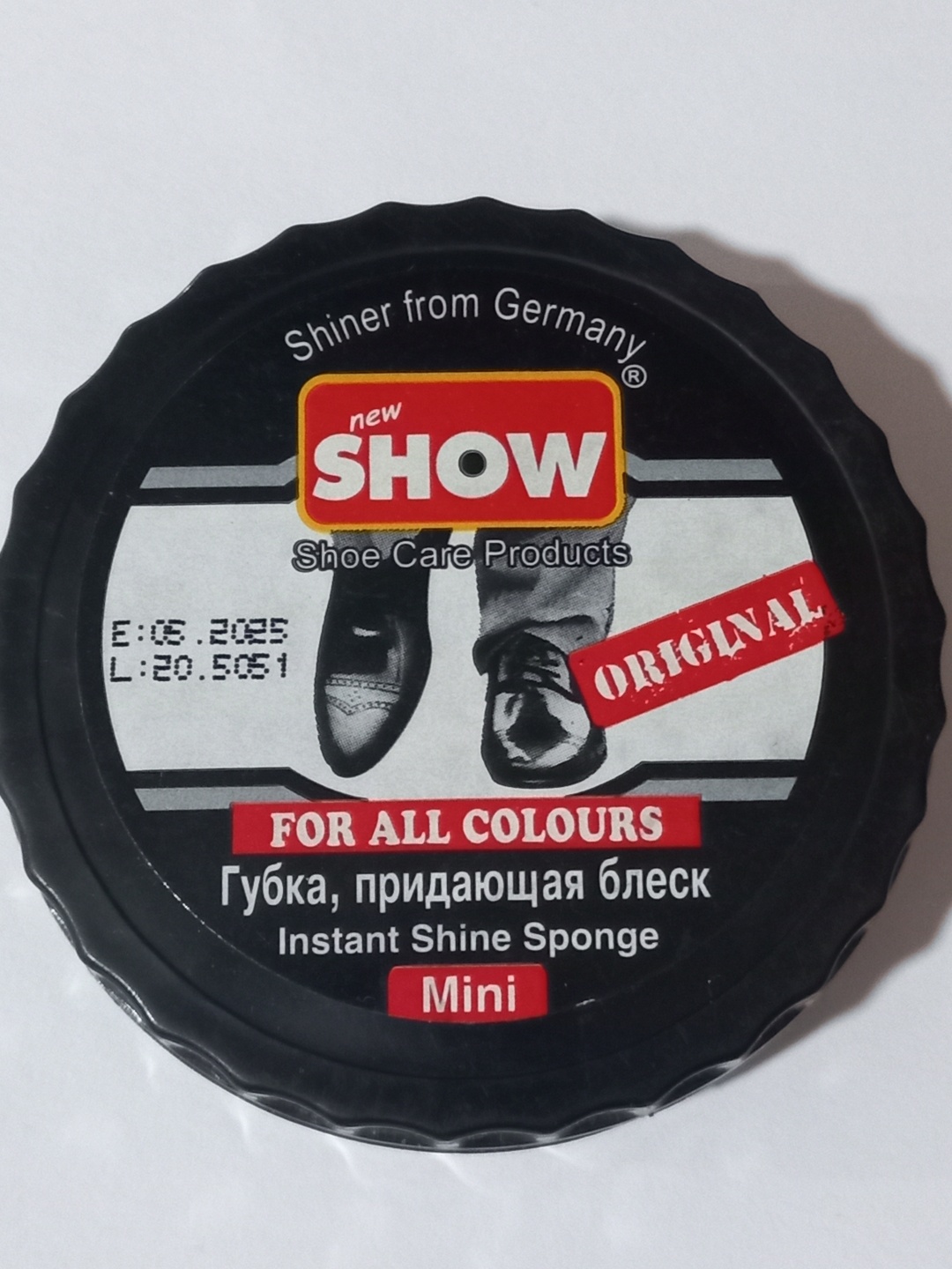 SHOW губка бесцветный, придающая блеск Mini