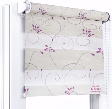 SKY SILK LTD mini1992 белый, розовый 40x140 см