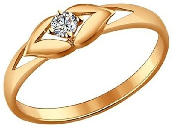 Kari jewelry 534094V0 размер 16 вес 0.97 г серебро, фианит