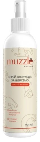 Muzzle Спрей для ухода за шерстью для собак и кошек 250 мл