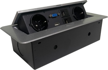 Розетка JH HARDWARE JH-266K 02506, серебристый