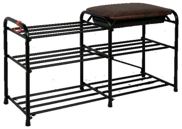 Обувница ЗМИ 89x30x48 см, металл