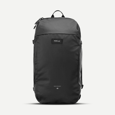 Рюкзак Decathlon полиэстер черный