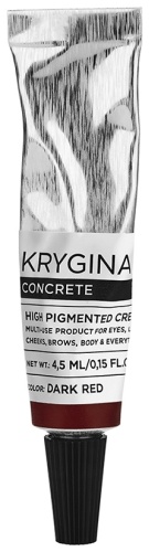 Krygina Cosmetics пигмент кремовые Concrete Dark Red