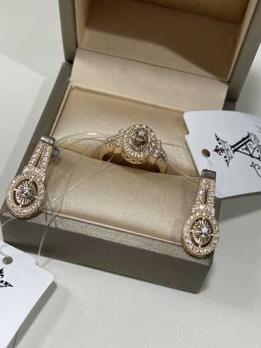Arti-Gold 03746372727 вес 8.07 г золото, фианит