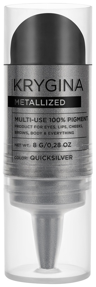 Krygina Cosmetics глиттер рассыпчатые Metallized Quicksilver