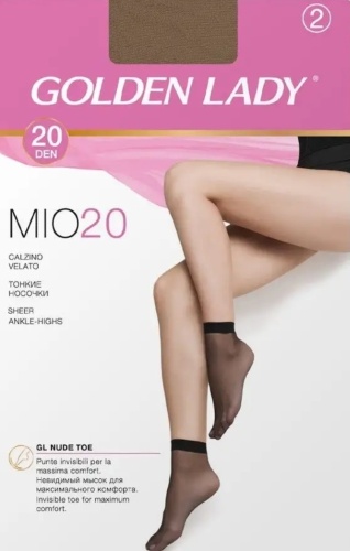Носки GOLDEN LADY 2 пары бежевый 36-40