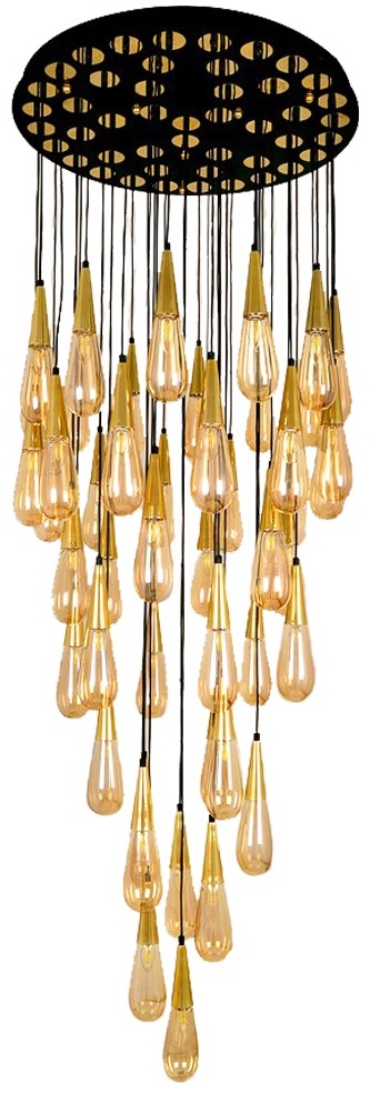 Люстра потолочная Bussy Lighting Е14, кол-во ламп: 27 шт