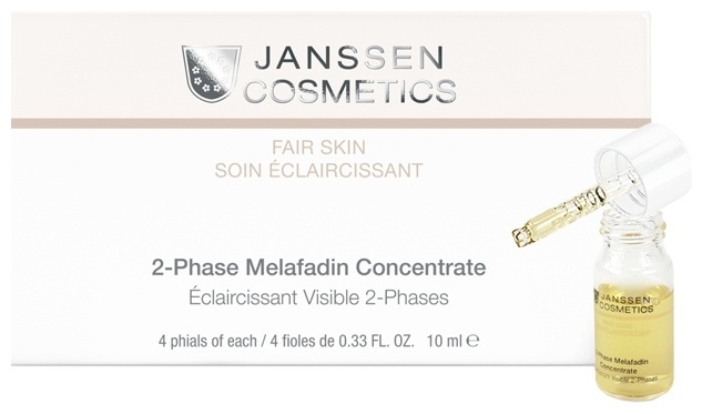 JANSSEN COSMETICS ампульная сыворотка 2-Phase Melafadin Concentrate для лица 10 мл