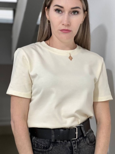Футболка DressCode бежевый