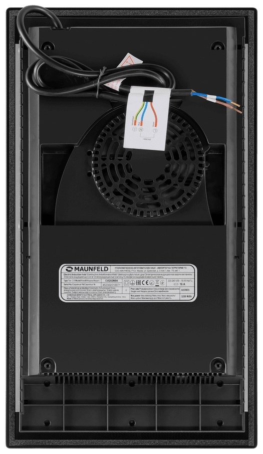 Индукционная варочная панель maunfeld cvi292mbk 7