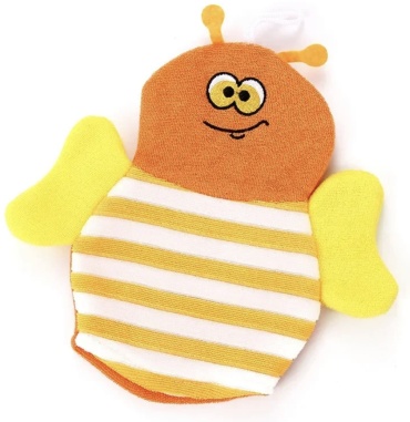 ROXY-KIDS детская мочалка для тела, универсальное коричневый 1 шт