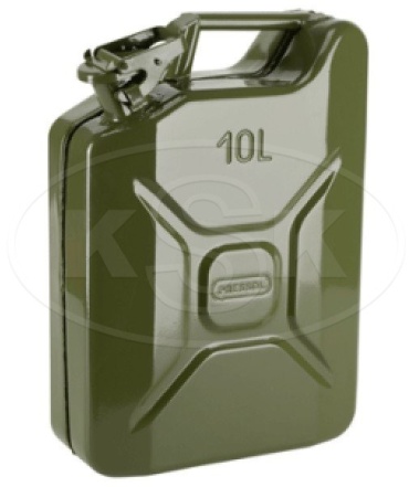 Канистра вертикальная Total Tools TT10G зеленая 10 л