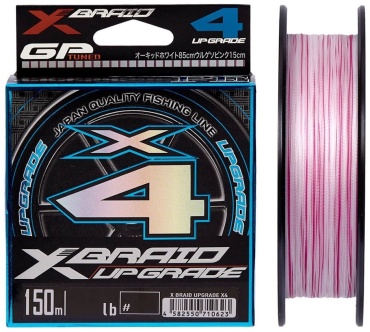 Леска YGK плетеная X-Braid Upgrade X4 0.104 мм мультиколор