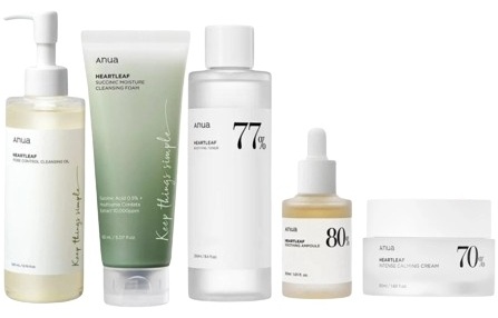 Anua Keep Things Simple набор по уходу за лицом для женщин
