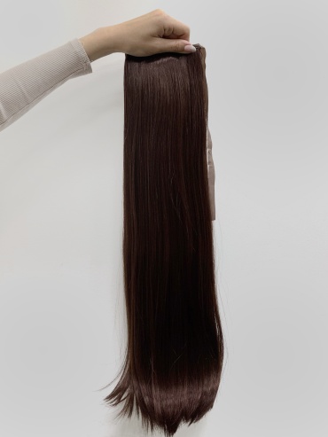 Hair Territory хвост каштан женский