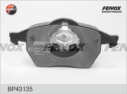 FENOX Комплект Тормозных Колодок, Дисковый Тормоз BP43135