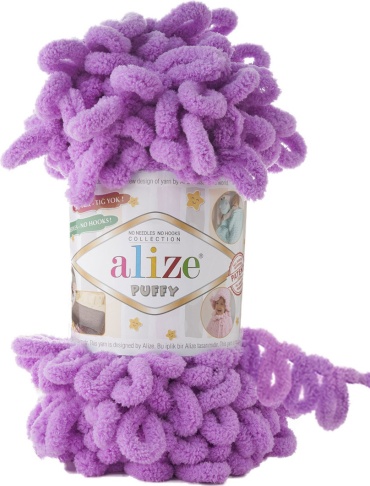 Моток Alize Puffy орхидея 9 м 100 г