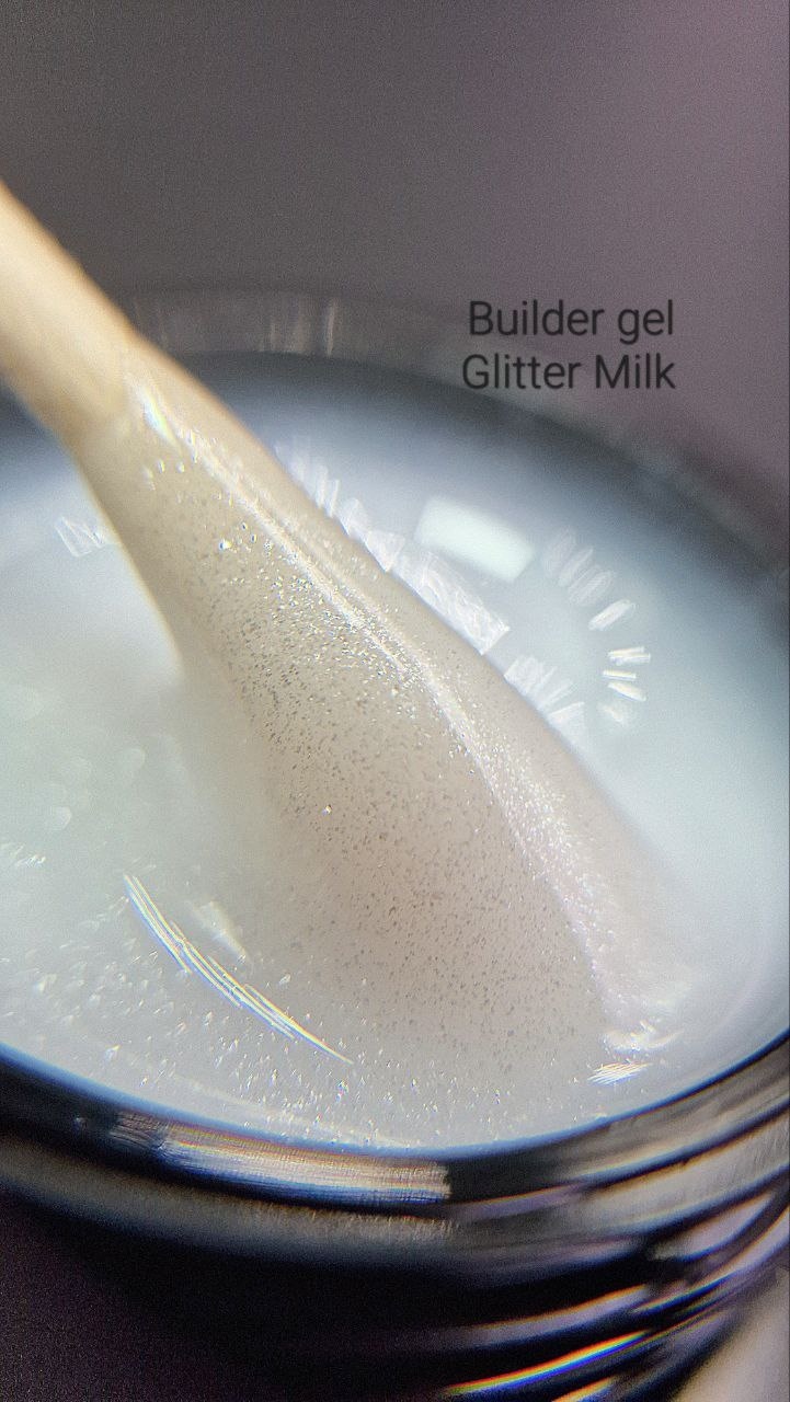 Novel гель Glitter milk 15 мл