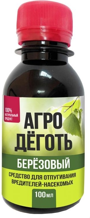 Средство от вредителей садовых растений БиоМастер Агродёготь берёзовый, 100 мл