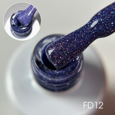 Stefany for nails гель-лак Светоотражающий FD12 глянцевое 10 мл