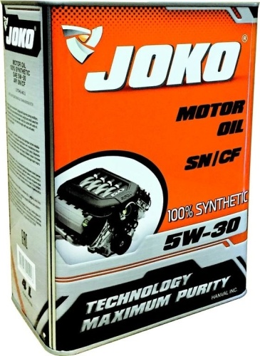 Синтетическое JOKO Technology Maximum Purity 5W-30 4 л