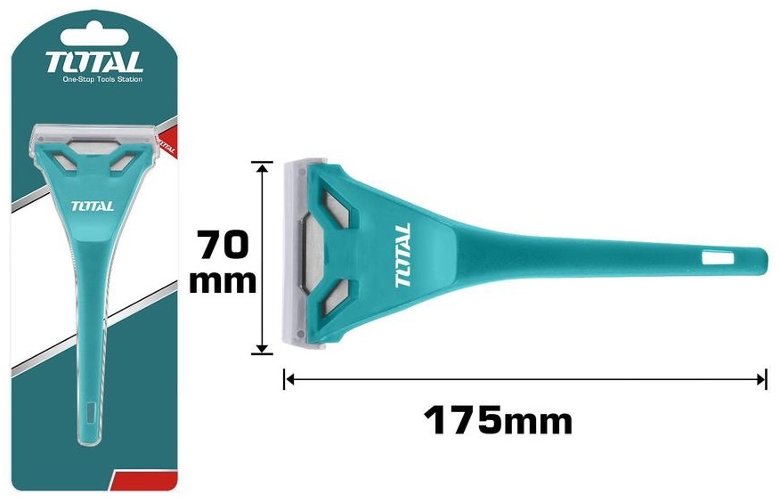Total скребок THT181751 зеленый
