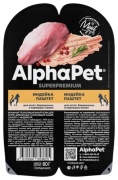 AlphaPet паштет индейка 80 г 1 шт