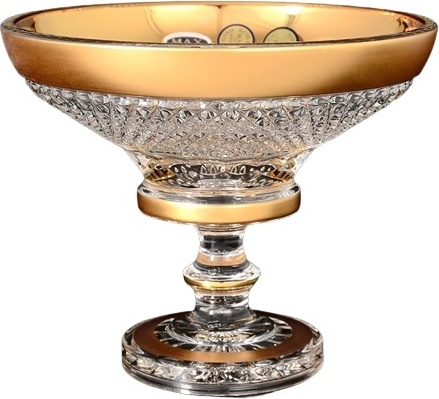 MAX Crystal конфетница 1864993 круглая 1 шт