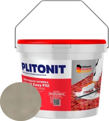 Затирка Plitonit Colorit EasyFill 2, цвет песочно-серый