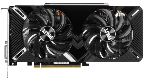 Видеокарта Palit GeForce GTX 1660 Ti Dual 6G 6 ГБ