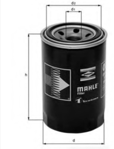 MAHLE масляный фильтр OC 215