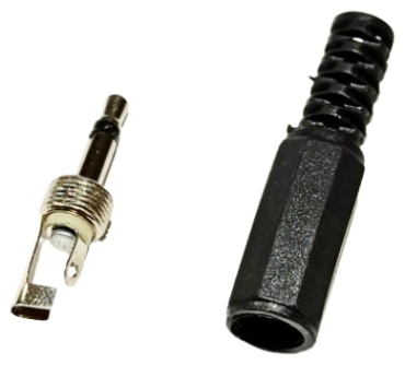 Коннектор пластиковый 2.5мм mini jack