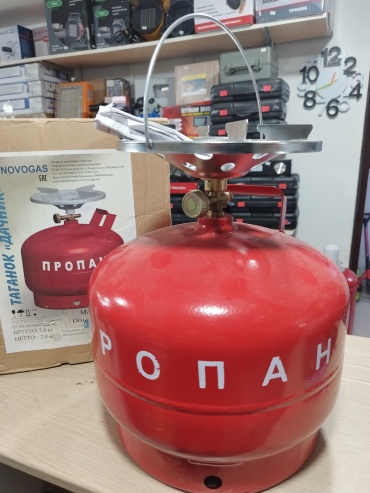 Газовый баллон NOVOGAS Novogas ТУ РБ 00153637 стальной 12 л